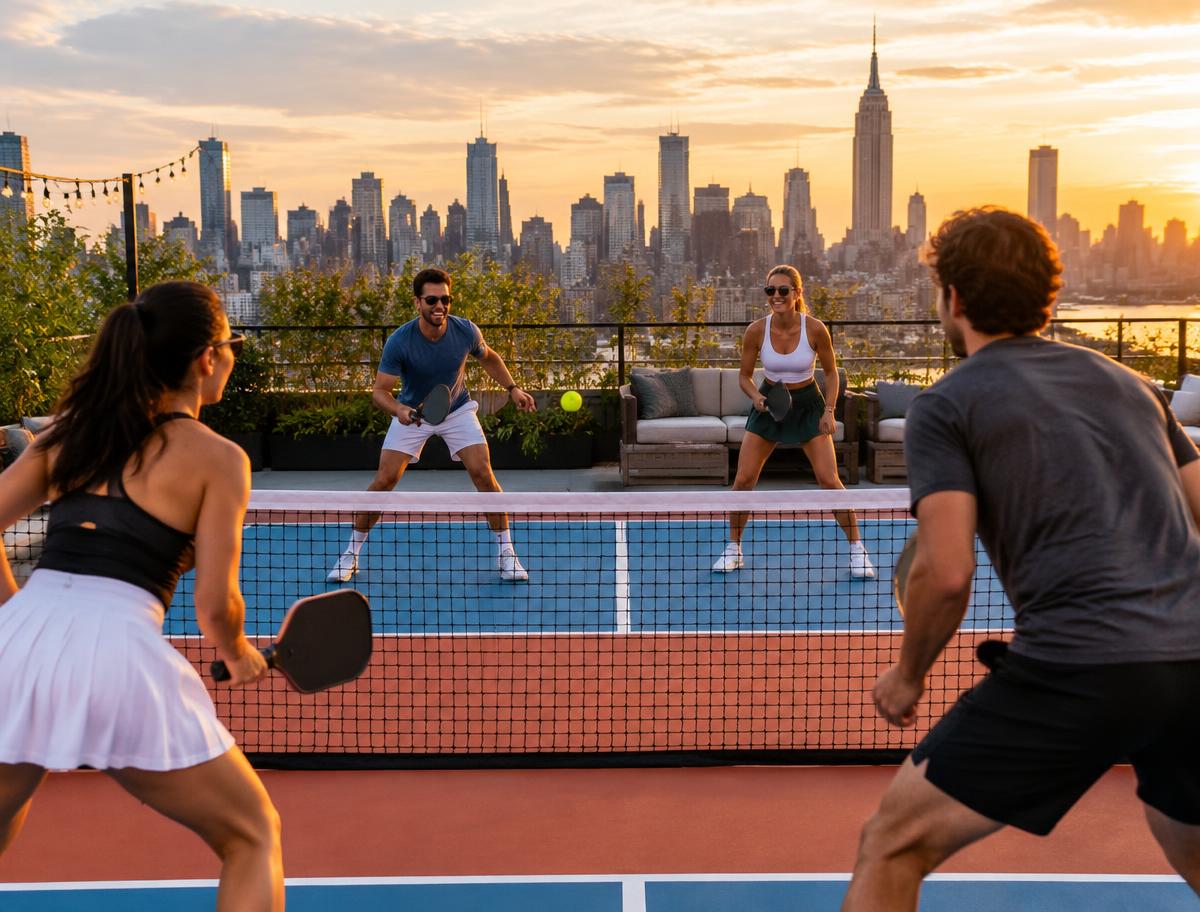 Rooftop Pickleball Social